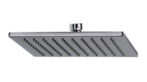 Chai Shower Head Brass 200mm Square 3Star Chrome [250212]
