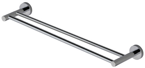 Chia Towel Rail Double 750mm Chrome [250224]