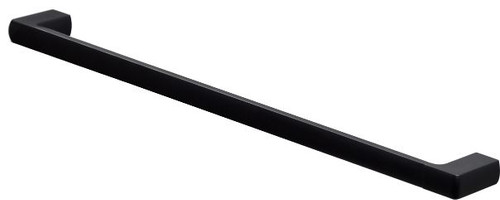 Sandalwood (Surrey) Towel Rail Single 600mm Matte Black [250257]