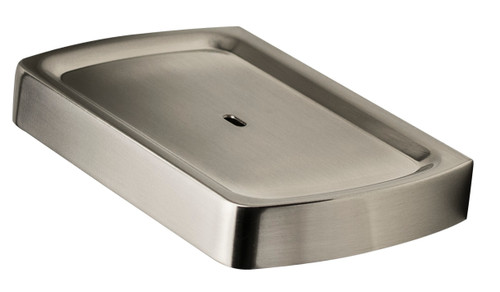 Sandalwood (Surrey) Square Soap Dish Brushed Nickel [250262]