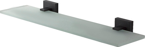 Mint Glass Shelf Matte Black [250277]