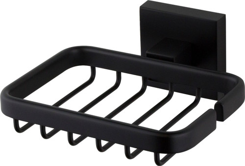 Mint Soap Basket Matte Black [250281]