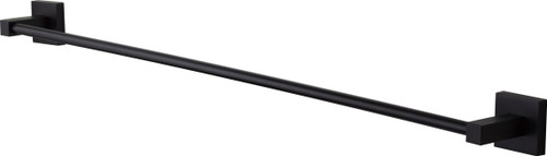 Mint Towel Rail Single 750mm Matte Black [250283]
