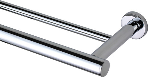 Cedar (Zeto) Towel Rail Double 600mm Chrome [250288]