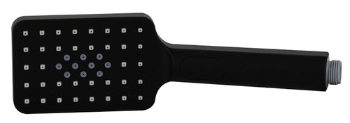 Chai Shower Hand Peice Only 3 Function Square Head 4Star Matte Black [250338]