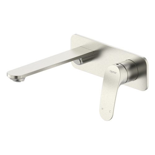 Winton Wall Mixer Set with 200mm Spout Brushed Nickel LF [296682]