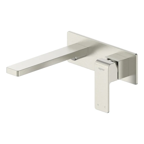 Edge II Wall Mixer Set with 200mm Spout Brushed Nickel LF [296676]