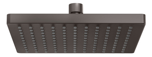 Lexi Shower Rose 200mm Square (ABS Plastic) 3Star Gunmetal [155291]