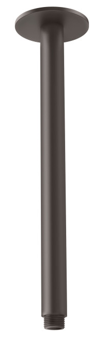 Vivid Ceiling Shower Arm Round 300mm Gunmetal [155292]