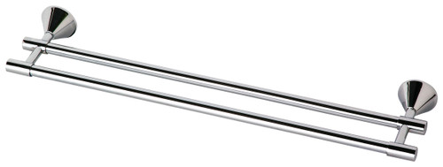 Ivy Towel Rail Double 760mm Chrome [155460]