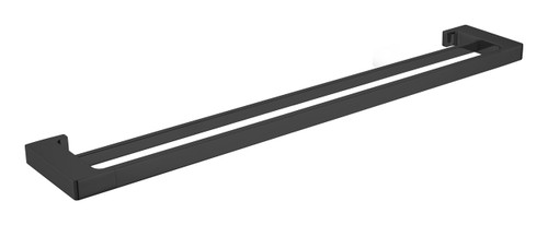 Edge II Towel Rail Double 785mm Black [156589]