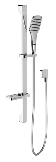 Nx Cape Hand Shower on Rail 3Star Chrome [156624]
