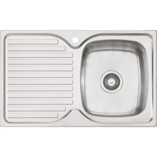 Endeavour Single Bowl Topmount Sink with Drainer Right Bowl 1TH [157348]