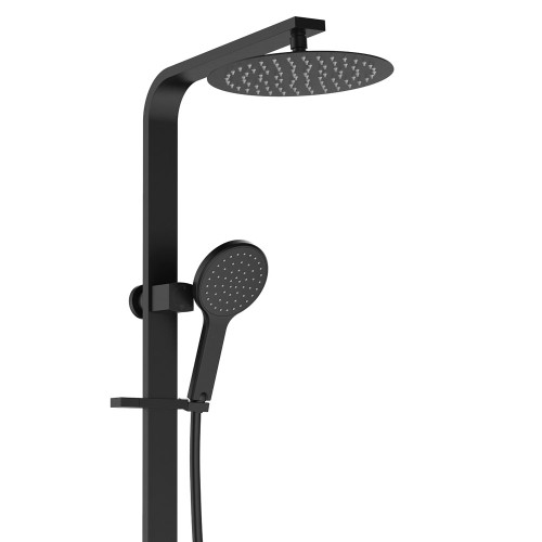 Kaya Deluxe Twin Shower Matte Black [299943]