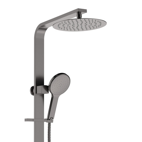 Kaya Deluxe Twin Shower Gunmetal [299941]