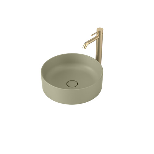 Liano II 400mm Round Above Counter Basin Matte Green (Special Order) [284901]