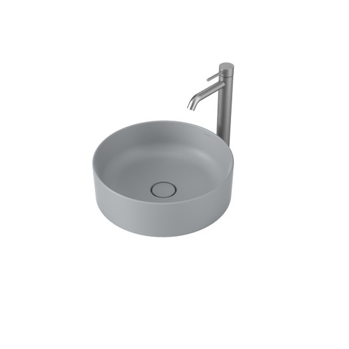Liano II 400mm Round Above Counter Basin Matte Grey (Special Order) [284902]