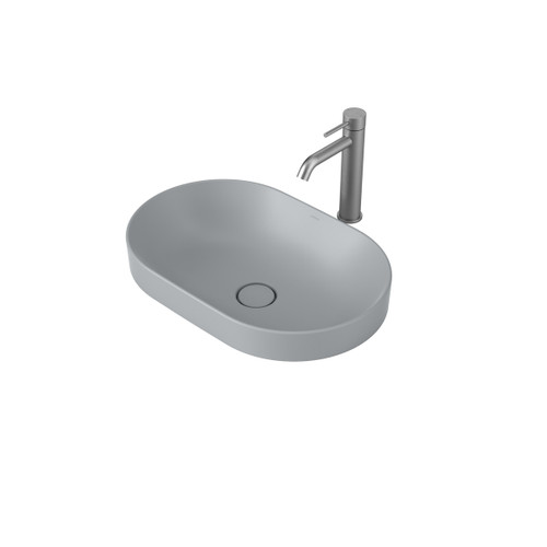 Liano II 530mm Pill Inset Basin Matte Grey (Special Order) [284903]