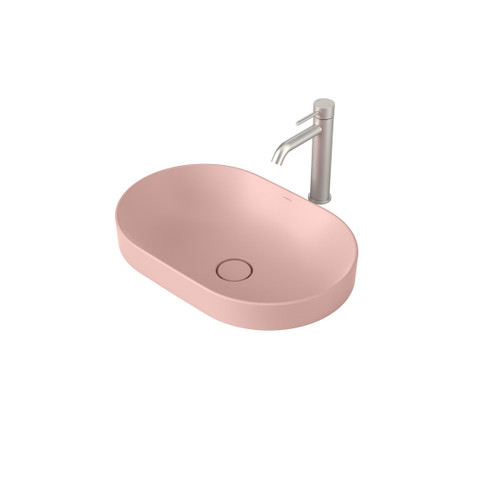 Liano II 530mm Pill Inset Basin Matte Pink (Special Order) [284961]
