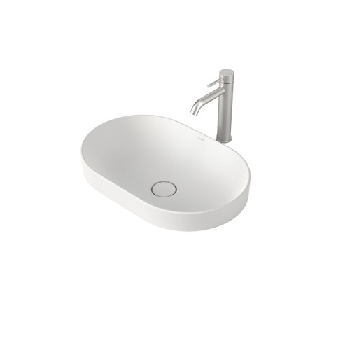 Liano II 530mm Pill Inset Basin Matte White [284939]