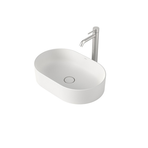 Liano II 530mm Pill Above Counter Basin Matte White [284891]