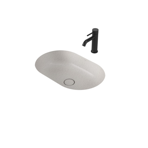 Liano II 580mm Pill Under/Over Counter Basin Matte Speckled (Special Order) [284898]