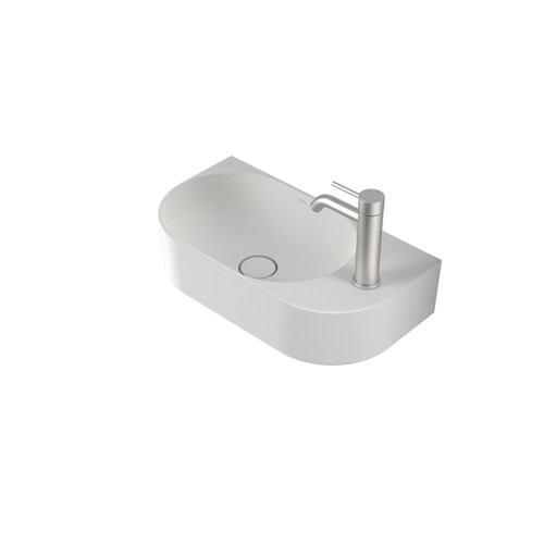 Liano II Hand Wall Basin 1 Tap Hole Matte White [284946]