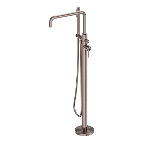 Zen SS316L Freestanding Bath Mixer Brushed Bronze [300141]
