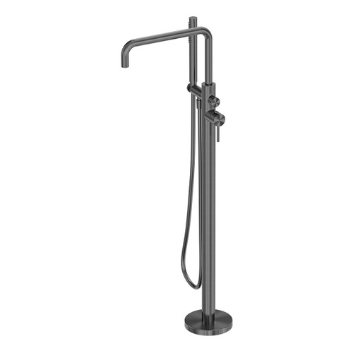 Zen SS316L Freestanding Bath Mixer Graphite [300189]