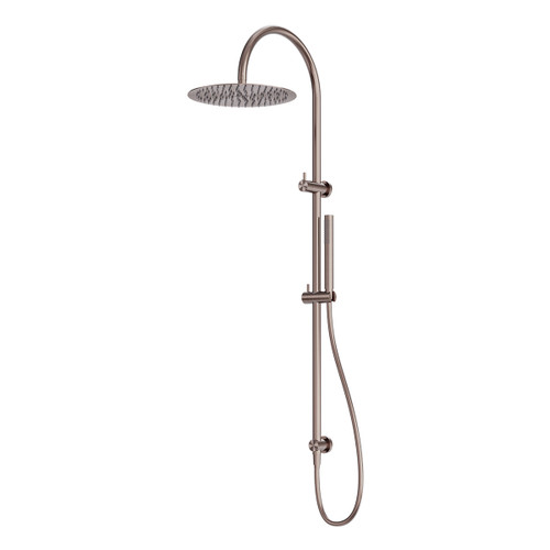 Zen SS316L Twin Shower Brushed Bronze [300086]