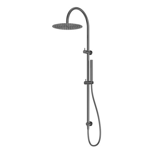 Zen SS316L Twin Shower Set Graphite [300152]