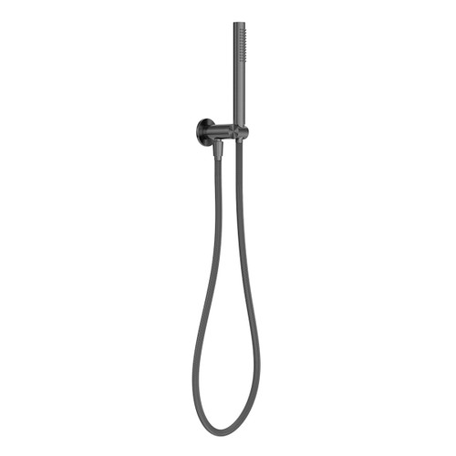 Zen SS316L Shower on Bracket with Outdoor Shower Hose Graphite [300145]
