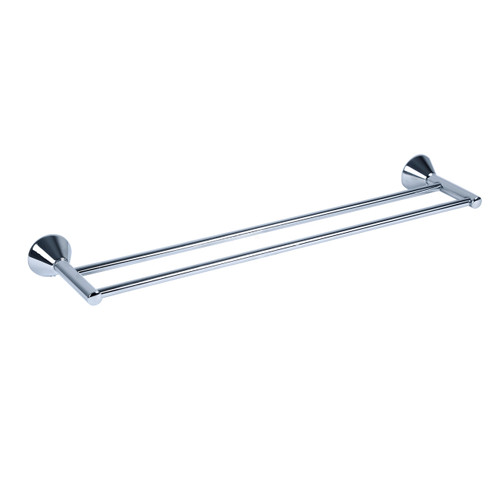 Double Towel Rail 600mm Chrome [158693]