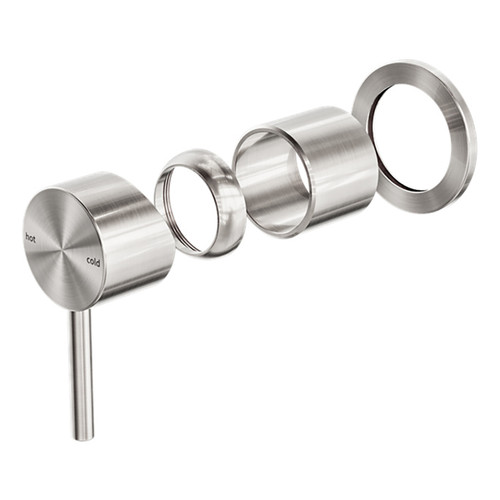 Zen SS316L Shower Mixer (Trim Kit Only) Brushed Nickel [300129]