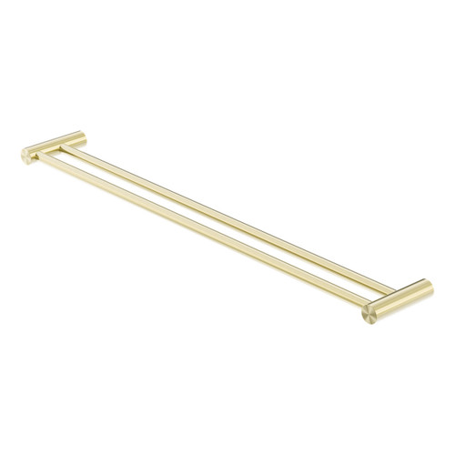 Zen SS316L Double Towel Rail 800mm Brushed Gold [300247]