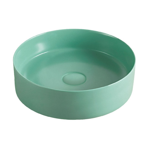 Reba Above Counter Round Basin 360mm x 120mm x 360mm Matte Green [158253]