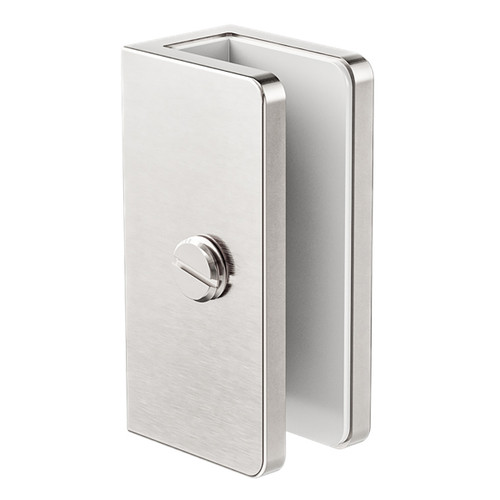 Shower U Bracket 10mm Glass Brushed Nickel [300219]