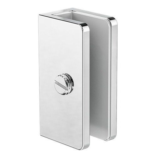Shower U Bracket 10mm Glass Chrome [300223]