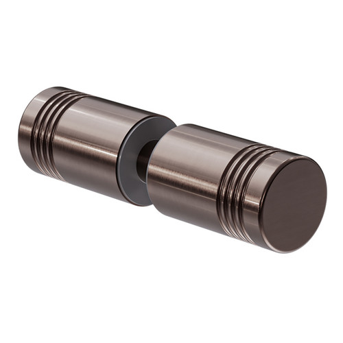 Round Shower Knob Brushed Bronze [300162]
