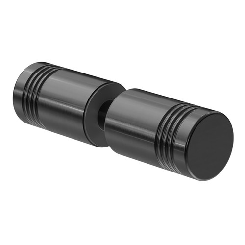Round Shower Knob Gun Metal [300209]
