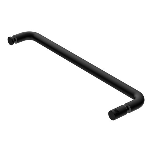 Towel Bar 500mm Matte Black [300166]