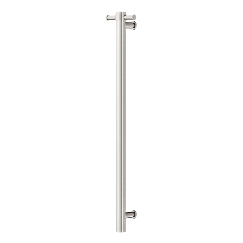 Non-Heated Vertical Towel Rail 900mm Brushed Nickel [300147]