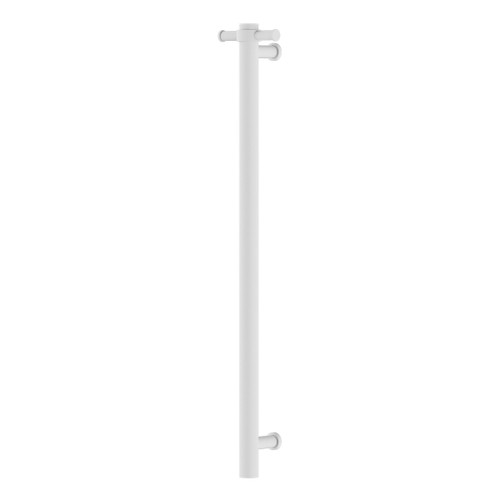 Non-Heated Vertical Towel Rail 900mm Matte White [300167]