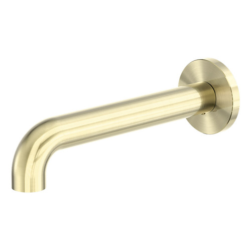 Zen SS316L Round Basin/Bath Spout (Only) 185mm Brushed Gold [300127]