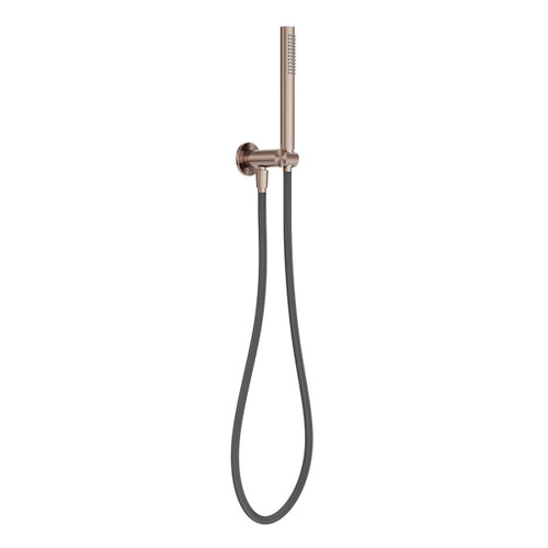 Zen SS316L Shower on Bracket with Outdoor Shower Hose Brushed Bronze [300335]