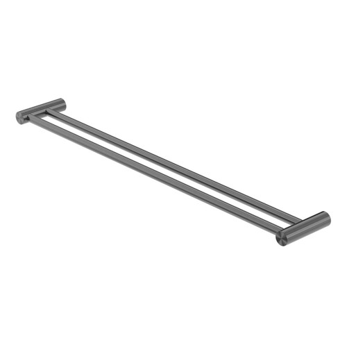 Zen SS316L Double Towel Rail 800mm Graphite [300115]