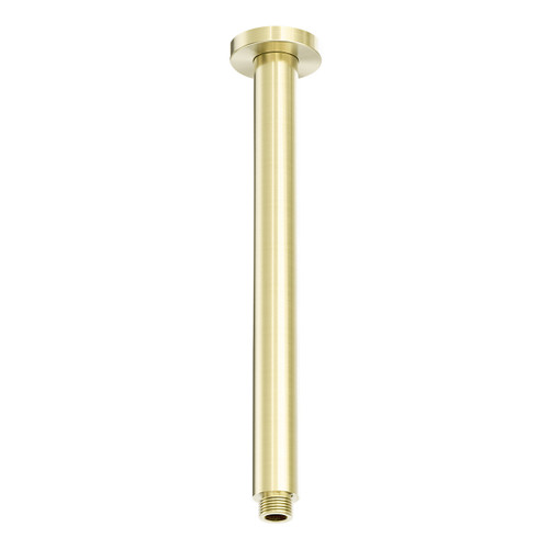Zen SS316L Round Ceiling Arm 300mm Length Brushed Gold [300113]