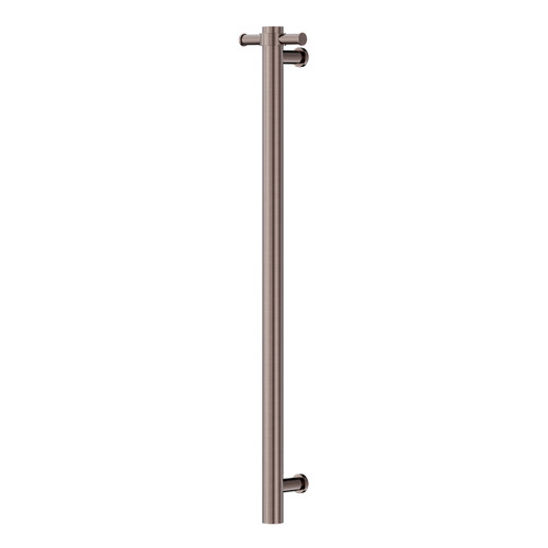 Non-Heated Vertical Towel Rail 900mm Brushed Bronze [300303]