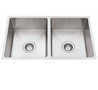 Excellence Squareline Plus Double Bowl 760mm Stainless Steel NTH [136417]