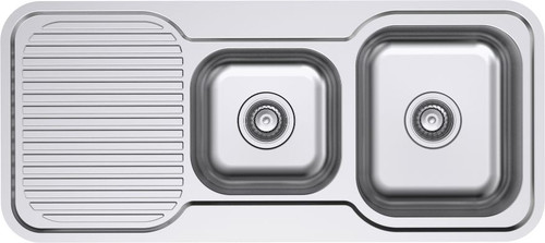 Classic Standard 1080 No Tap Hole 1.75 Bowl & Drainer [254004]